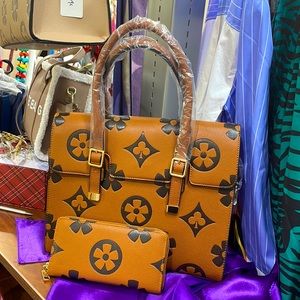 Flower Petal Handbag Set